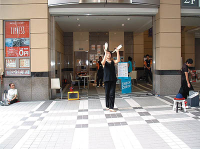 商業部会で支援した本町４丁目商店会「いつもありがとうキャンペーン」