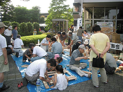 すのこ作りイベント